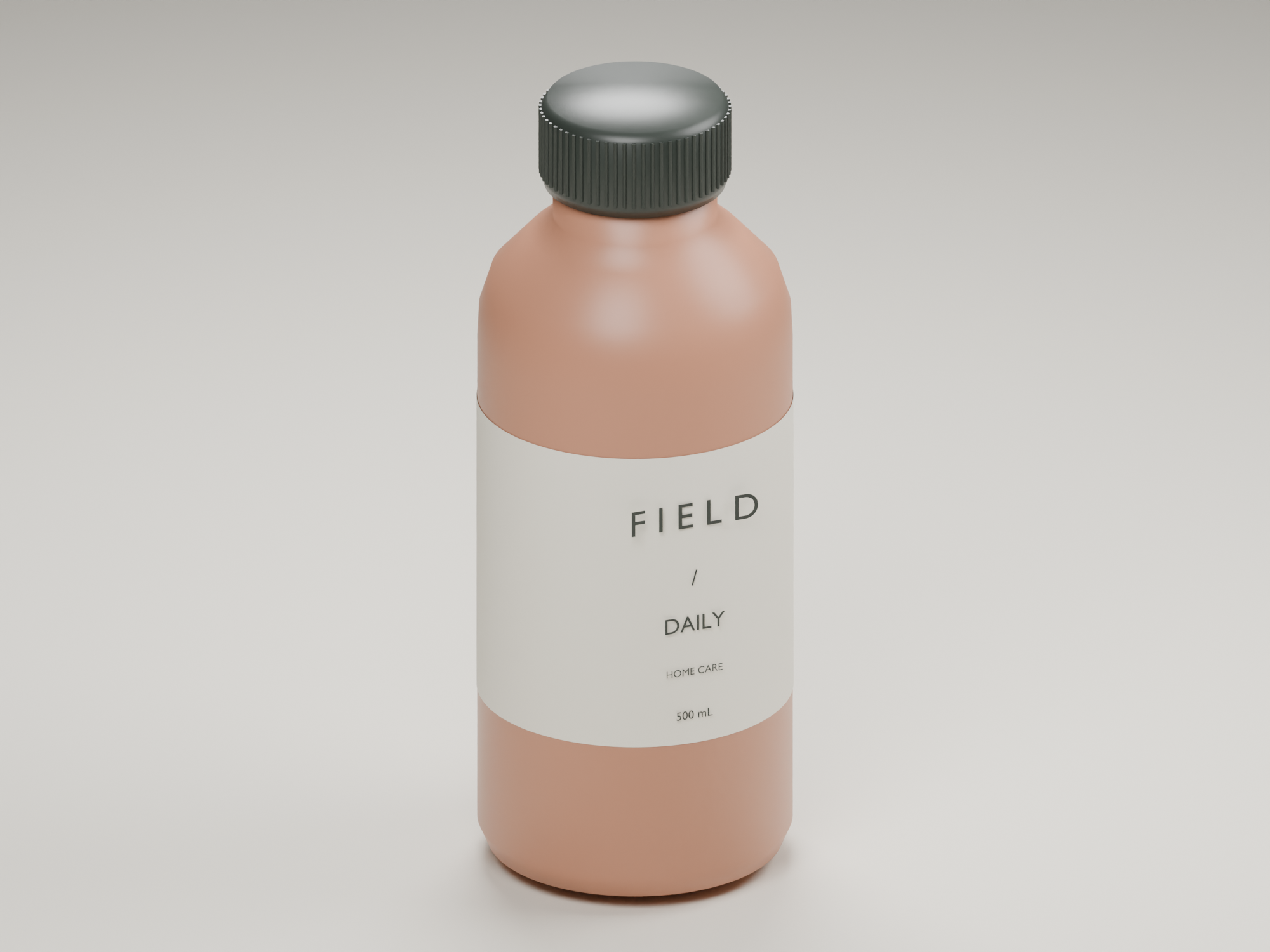 Actual Blender render, clay finish, detail angle